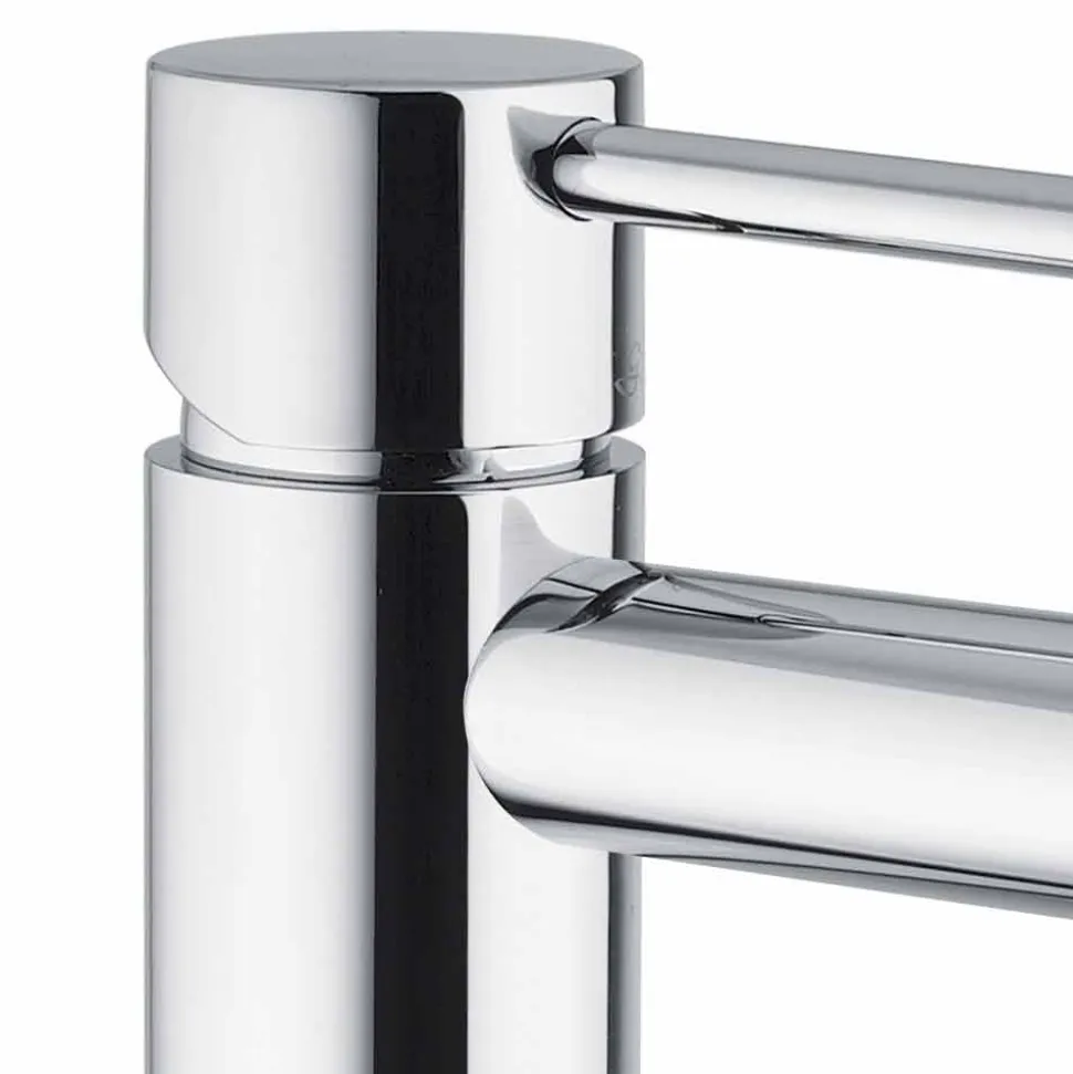 Miscelatore per Lavabo in Ottone Finitura Cromata Made in Italy - Ermia