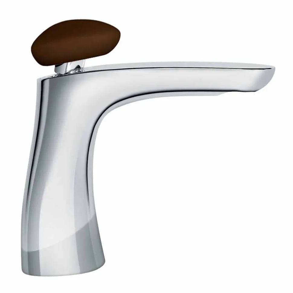 Miscelatore per Lavabo in Ottone Design Moderno Made in Italy - Besugo