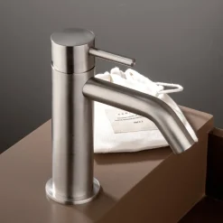 Miscelatore per Lavabo Senza Scarico in Acciaio Inossidabile AISI 316L - Artigli