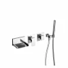 Miscelatore per Vasca da Bagno da Incasso di Design Made in Italy - Bibo