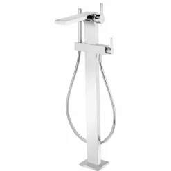 Miscelatore Vasca Freestanding con Doccetta e Tubo Flessibile, di Lusso - Etto