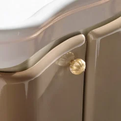 Mobile a Due Ante e Cesto Laccato Lucido Made in Italy - Candy