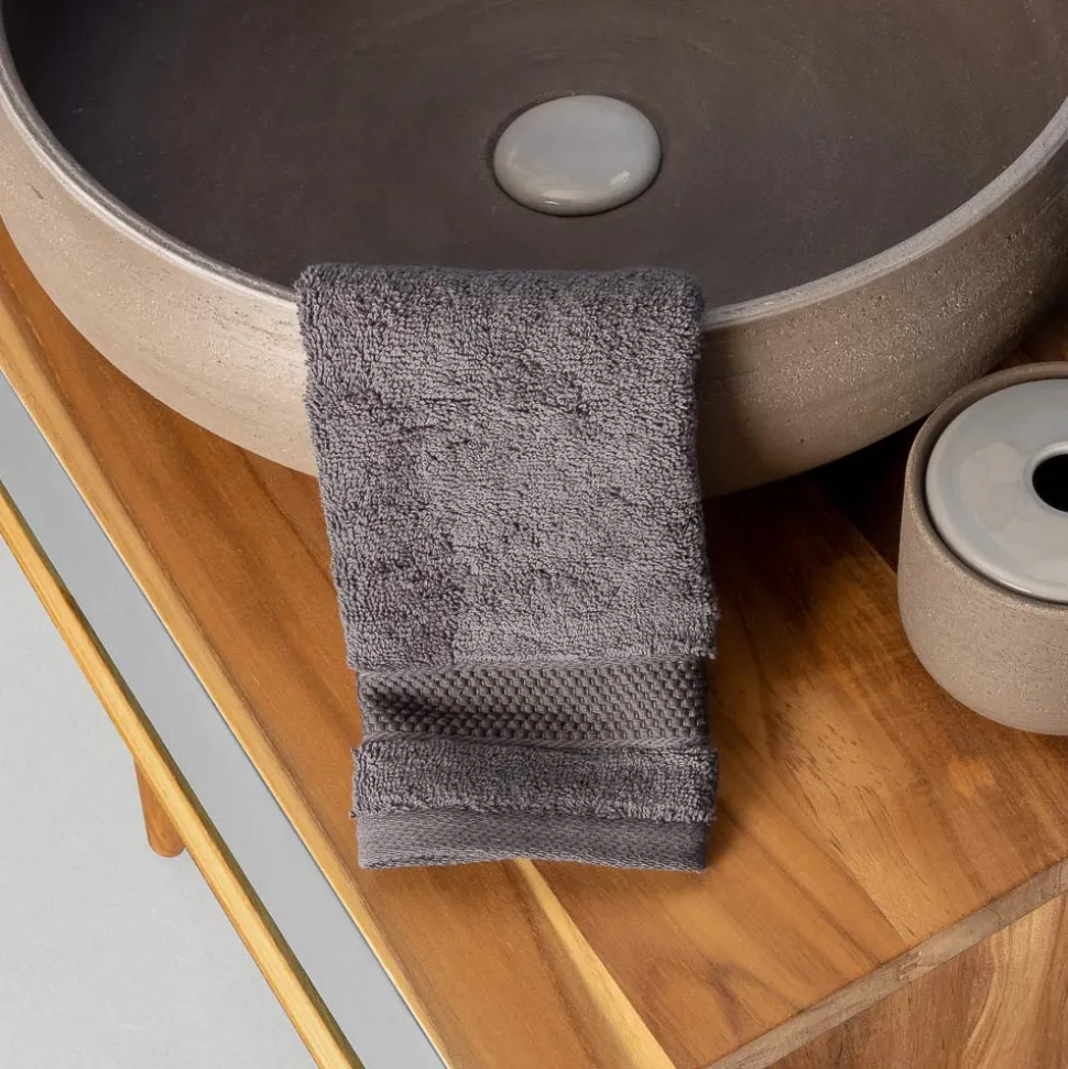 Mobile Bagno a Terra in Teak Naturale con Cassetto in Mogano - Gatien