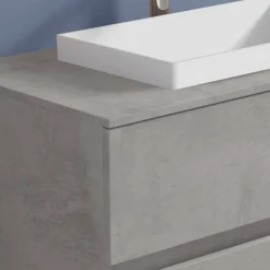 Mobile Bagno con Lavabo a Incasso, Design Moderno a Sospensione - Casimira