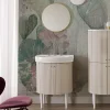 Mobile con Due Ante e Un Ripiano con Lavabo Made in Italy - Candy