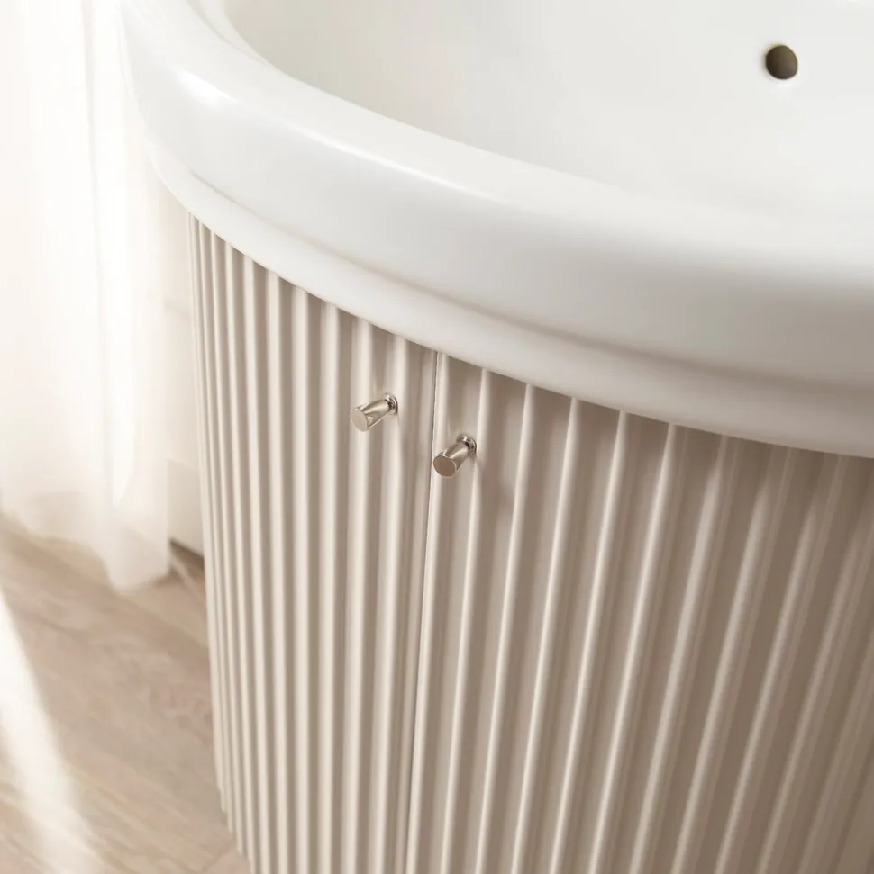 Mobile con Due Ante e Un Ripiano con Lavabo Made in Italy - Candy