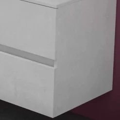 Mobile per Bagno a Sospensione con Doppio Lavabo da Appoggio - Mandrillo