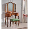 Mobile Pettiniera in Legno con Cassetti e Specchio Made in Italy - Luxury