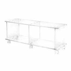 Mobile porta tv design moderno in plexiglass trasparente Mago