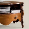 Mobile Porta Tv in Legno Noce Bassano con Cassetto Made in Italy - Commodo