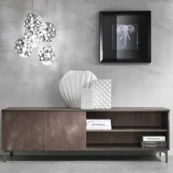 Mobile Porta Tv Moderno a Due Ante in Legno Nobilitato Made in Italy – Clemente