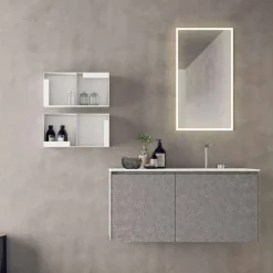 Mobili d’Arredo Sospesi di Design, Composizione Moderna da Bagno - Callisi9