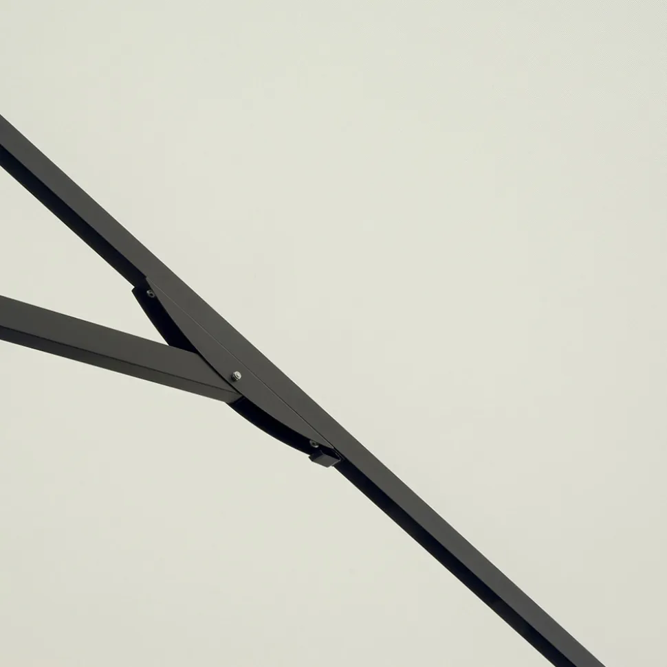 Ombrellone Quadrato 3x3 Metri in Poliestere Resinato - Arbor