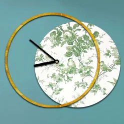 Orologio con Pannello in Legno e Stampato Made in Italy - Malawi