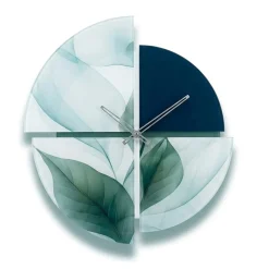 Orologio da Muro 60 cm in Metacrilato Stampato e Forme Geometriche Made in Italy - Lumea