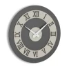 Orologio da Muro in MDF e Numeri Romani in Rilievo in Lino - Cronoforma