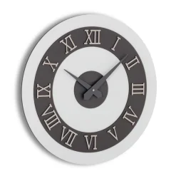 Orologio da Muro in MDF e Numeri Romani in Rilievo in Lino - Cronoforma