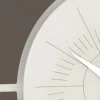 Orologio da Muro in Metacrilato e Cornice in Lino Made in Italy - Battito