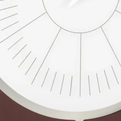 Orologio da Muro in Metacrilato e Cornice in Lino Made in Italy - Battito