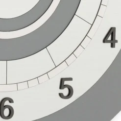 Orologio da Muro in PVC di Diverse Tonalità di Colore Made in Italy - Flusso