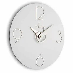 Orologio da muro moderno modello X3, disponibile in bianco, grigio o nero
