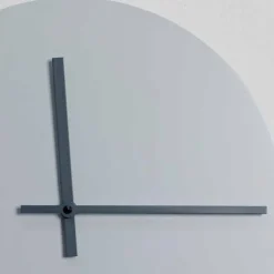 Orologio da Muro Rotondo di Design Moderno Grigio e Blu Made in Italy - Umbriel