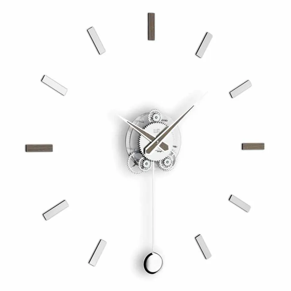 Orologio da parete Baba Pendolo, made in Italy, disponibile in diversi colori