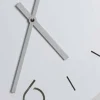 Orologio da Parete Bianco di Design Classico in Legno Rotondo - Settimio