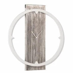Orologio da parete decorato a mano su materico made in Italy Agostino