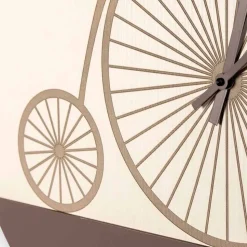 Orologio da Parete di Design in Legno Tondo in 2 Finiture, Made in Italy - Byko