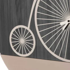 Orologio da Parete di Design in Legno Tondo in 2 Finiture, Made in Italy - Byko