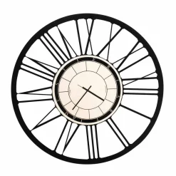 Orologio da Parete di Grande Dimensioni Moderno in Ferro Made in Italy – Einar