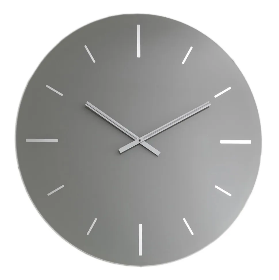 Orologio da Parete in Cristallo Acrilico Colorato Design Rotondo - Zaronte