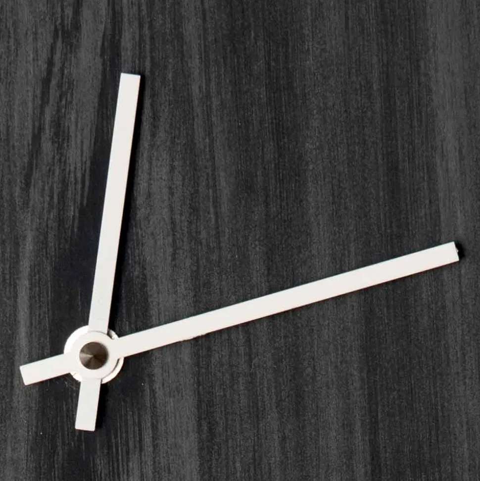 Orologio da Parete Moderno in Legno Design Tondo e Incisione a Laser - Florinto