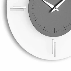 Orologio da Parete Rotondo in Alluminio Made in Italy Design Moderno - Siria
