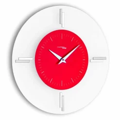 Orologio da Parete Rotondo in Alluminio Made in Italy Design Moderno - Siria