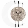 Orologio da parete sospeso su corde di design made in Italy Jilly