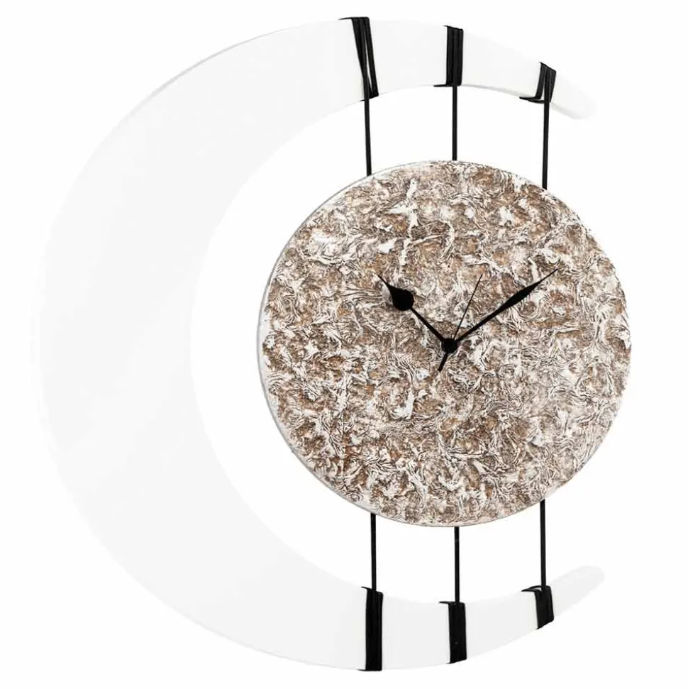 Orologio da parete sospeso su corde di design made in Italy Jilly