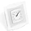 Orologio da Tavolo in Metacrilato Trasparente e Bisatinato Made in Italy - Glad
