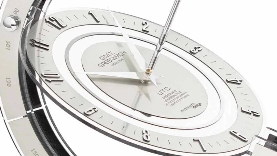 Orologio da tavolo moderno di design Venere, made in Italy