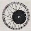 Orologio design moderno da parete Amalfi, decorato a mano in Italia