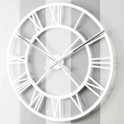 Orologio Grande da Parete Shabby Chic in Legno di Design Vintage - Arrigo