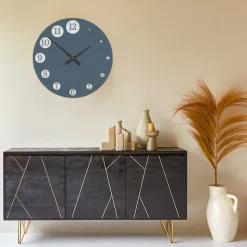 Orologio in Legno con Numeri a Ingrandimento Graduale Made in Italy - Kenya