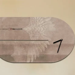 Orologio in Legno con Stampa di Airone Realizzato in Italia - Palau