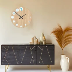 Orologio in Legno con Stampa Marina Made in Italy - Honduras