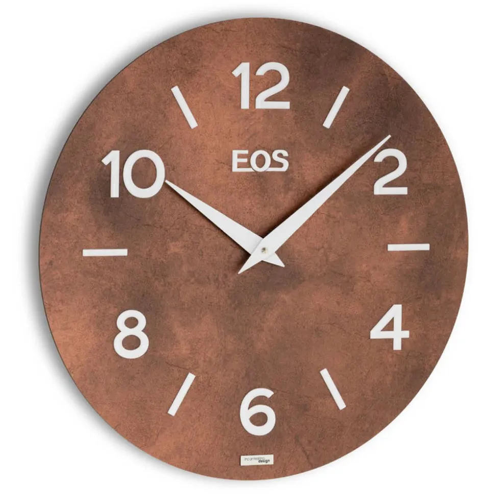Orologio in MDF Accoppiato a Pellicole in Polipropilene Made in Italy - More
