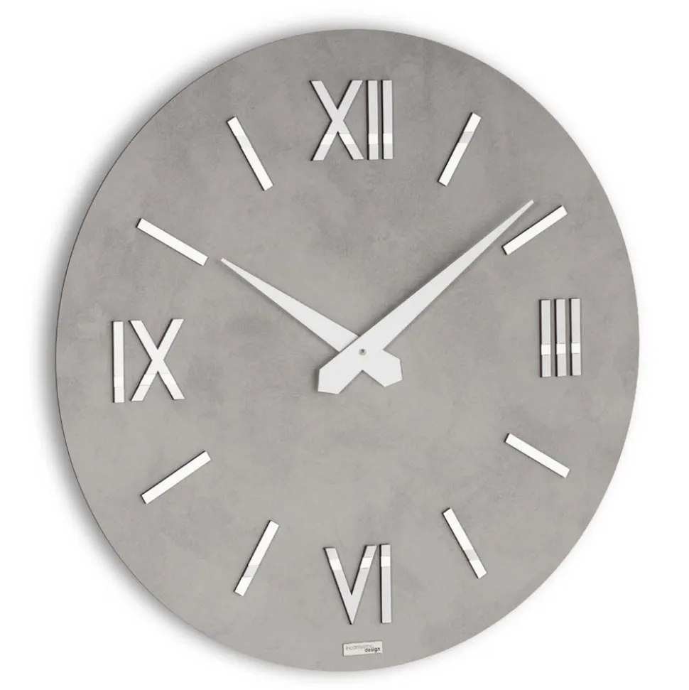 Orologio in MDF e Polipropilene con Texture Diverse Made in Italy - Nice