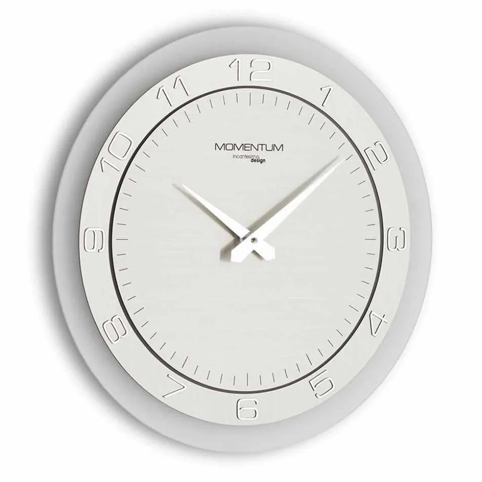 Orologio moderno da muro modello Dininho, made in Italy