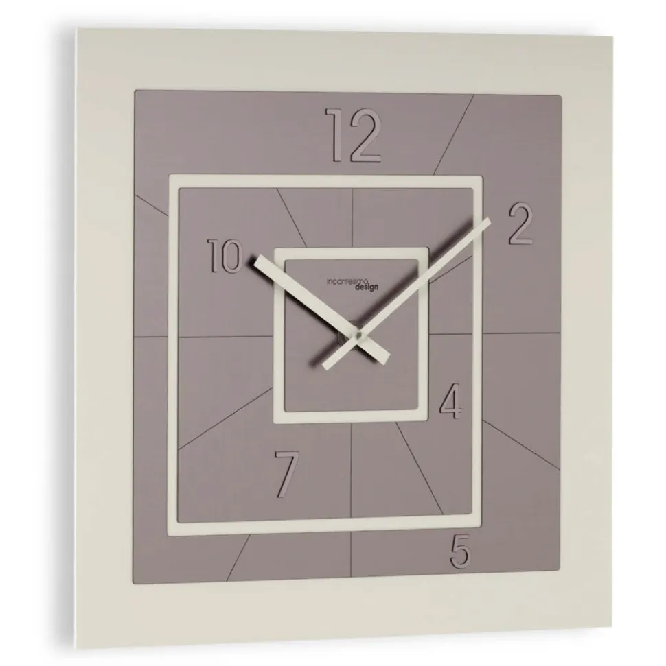 Orologio Quadrato in PVC Semiespanso ad Alta Densità Made in Italy - Creative