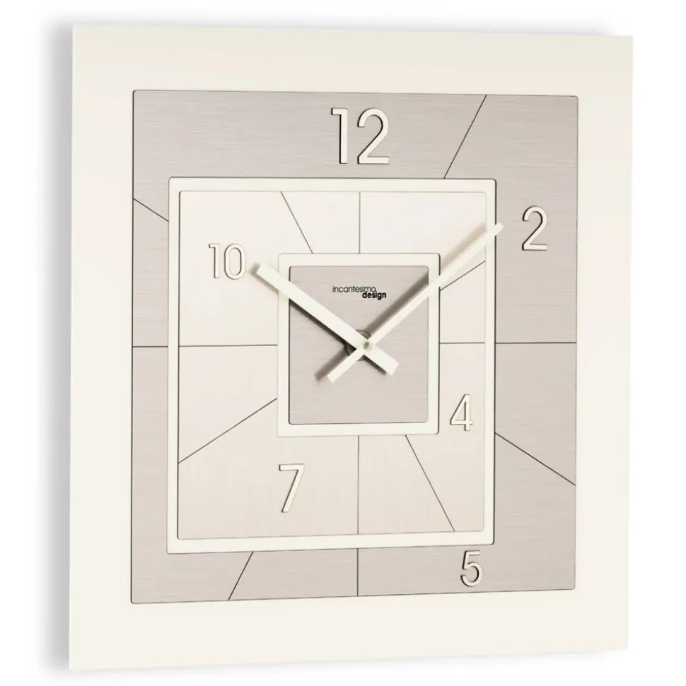 Orologio Quadrato in PVC Semiespanso ad Alta Densità Made in Italy - Creative